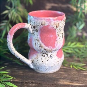 Pink Dalmation Bubble Mug